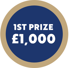 1st Prize win £1,000