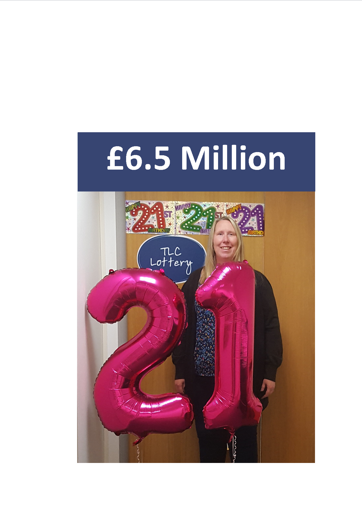 TLC Celebrates its 21st birthday and raising £6.5 Million for charity